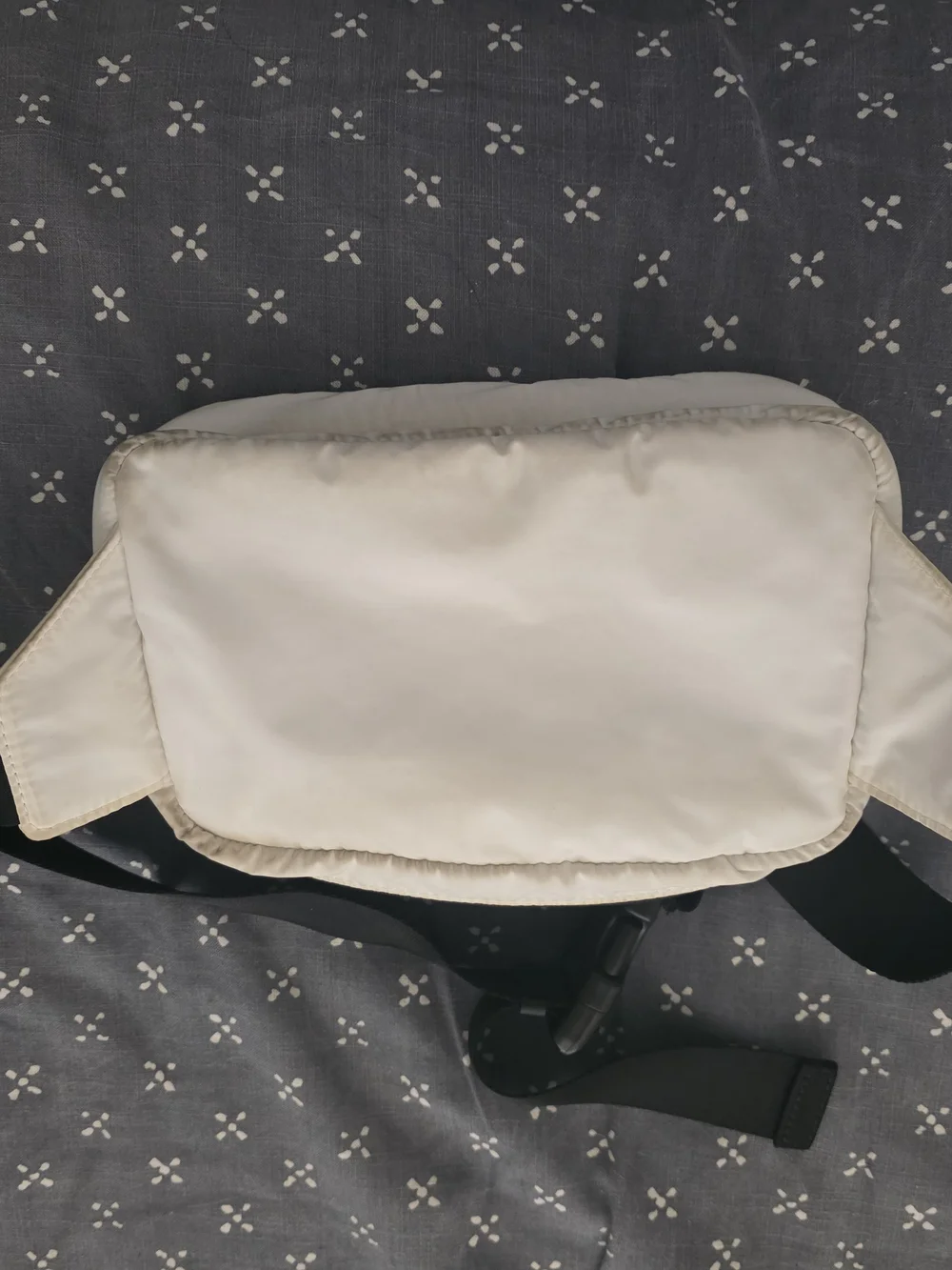 Cream Men's Crossbody Sling Bag - Minimal Everyday Carry